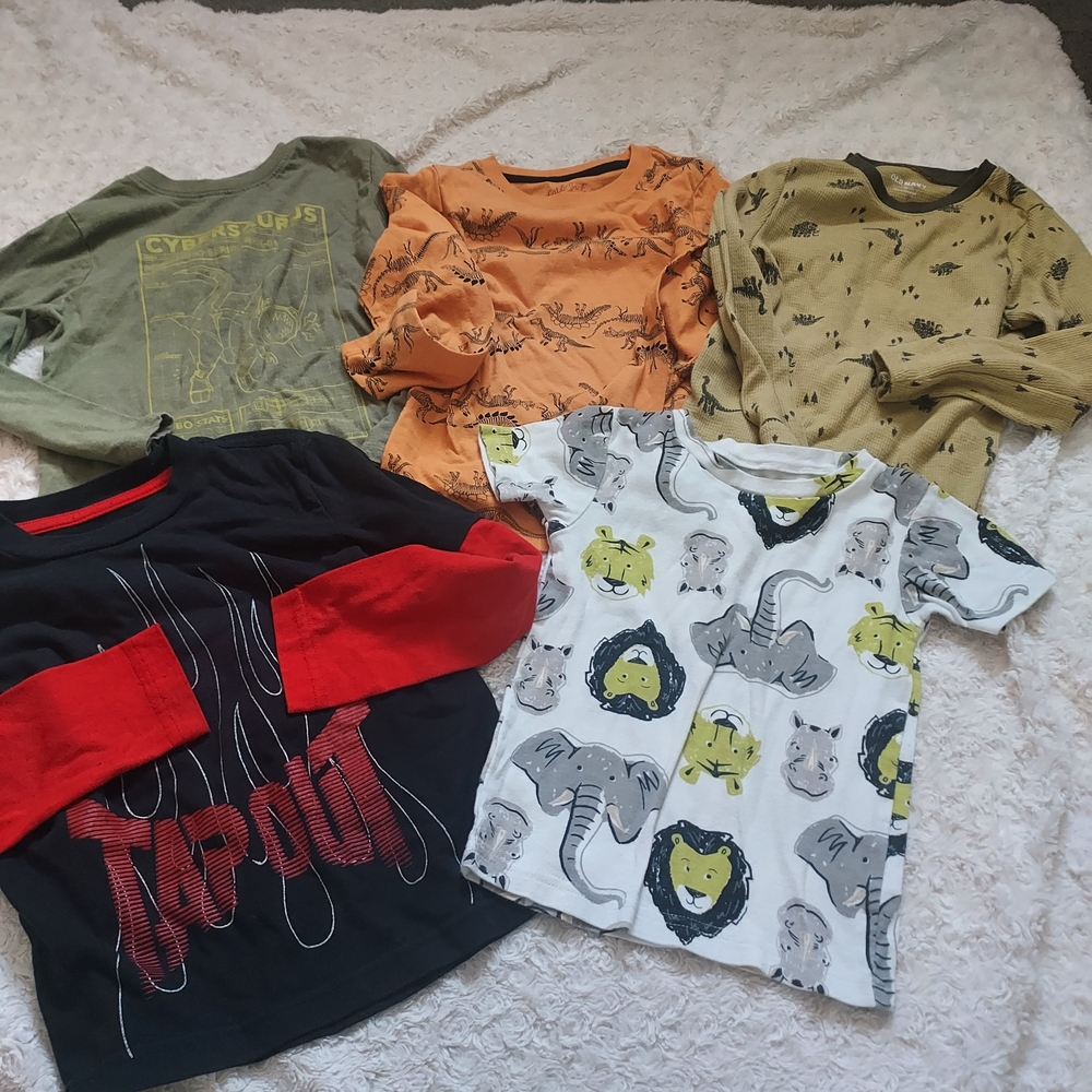 Bundle (13 pieces) Boys 4T-5T Cool Weather Play Clothes Casual Grandma's House - Picture 4 of 4
